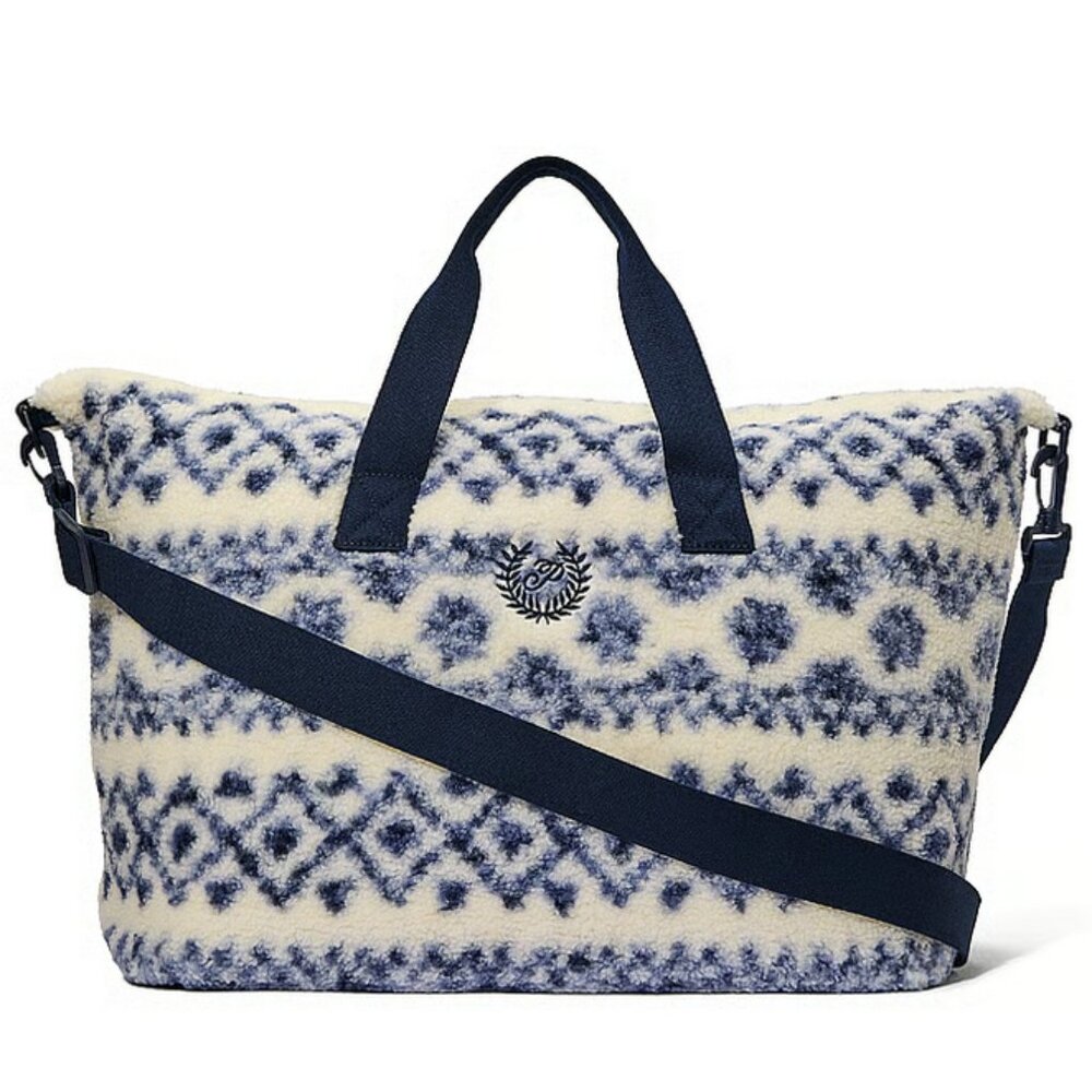 Victoria's Secret Cozy Plush Weekender Bag Tote